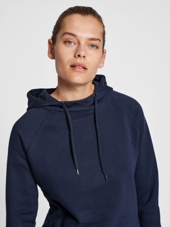 se Hummel kvinnor hmlröd klassisk hoodie LL40V2921 \"luvtröja\"