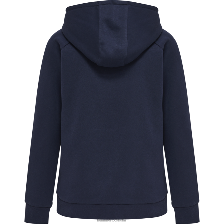 se Hummel kvinnor hmlröd klassisk hoodie LL40V2921 \"luvtröja\"
