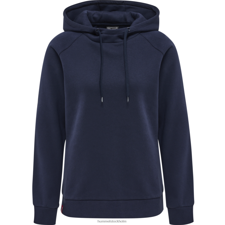 se Hummel kvinnor hmlröd klassisk hoodie LL40V2921 \"luvtröja\"