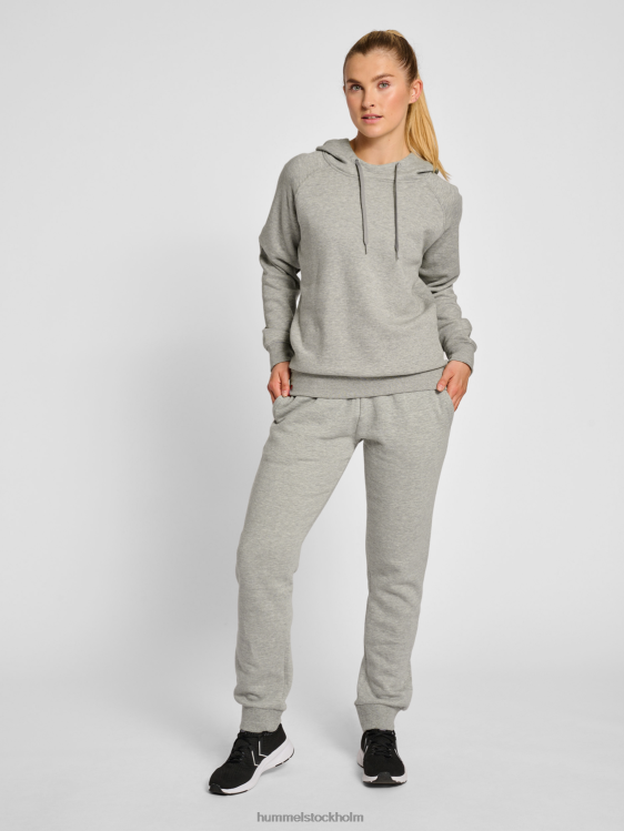 se Hummel kvinnor hmlröd klassisk hoodie LL40V3149 \"luvtröja\"