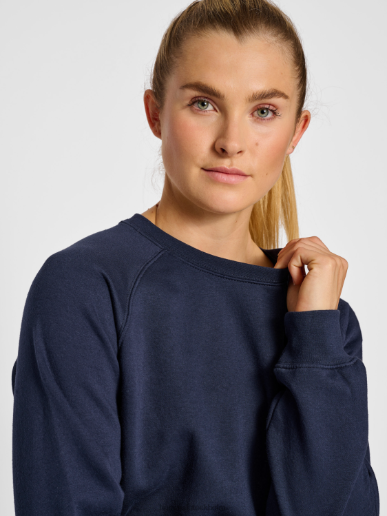 se Hummel kvinnor hmlröd klassisk sweatshirt LL40V2905 \"tröja\"