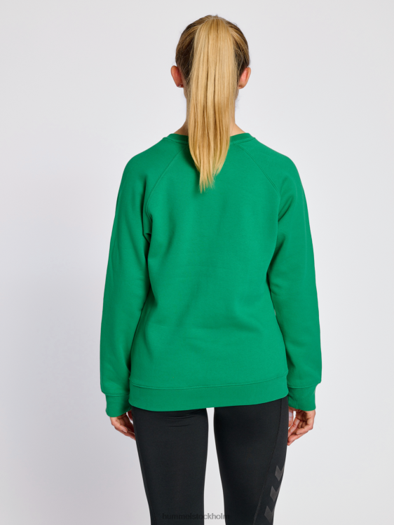 se Hummel kvinnor hmlröd klassisk sweatshirt LL40V2938 \"tröja\"
