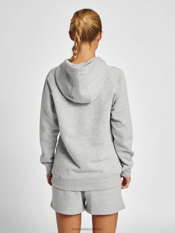 se Hummel kvinnor hmlröd tung hoodie LL40V2961 \"luvtröja\"