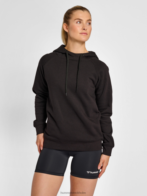 se Hummel kvinnor hmlröd tung hoodie LL40V2971 "luvtröja"