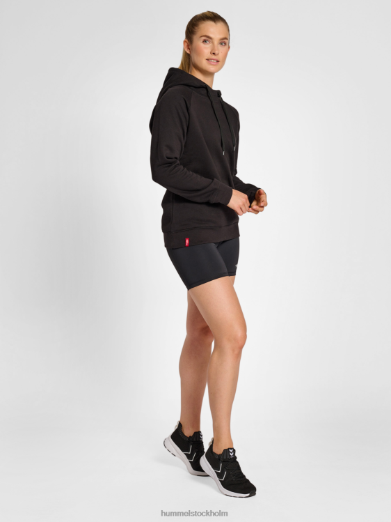 se Hummel kvinnor hmlröd tung hoodie LL40V2971 \"luvtröja\"