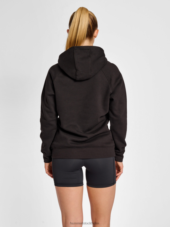 se Hummel kvinnor hmlröd tung hoodie LL40V2971 \"luvtröja\"