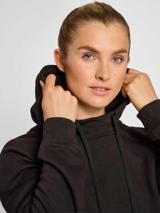 se Hummel kvinnor hmlröd tung hoodie LL40V2971 \"luvtröja\"