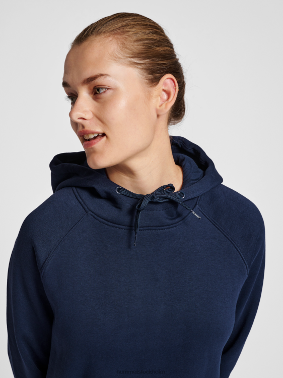 se Hummel kvinnor hmlröd tung hoodie LL40V3465 \"luvtröja\"