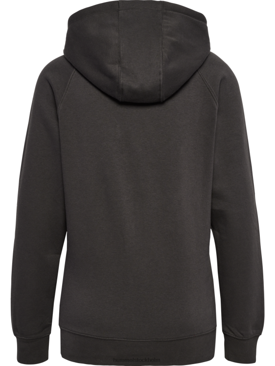 se Hummel kvinnor hmlred klassisk hoodie med dragkedja LL40V2733 \"huvtröja med dragkedja\"