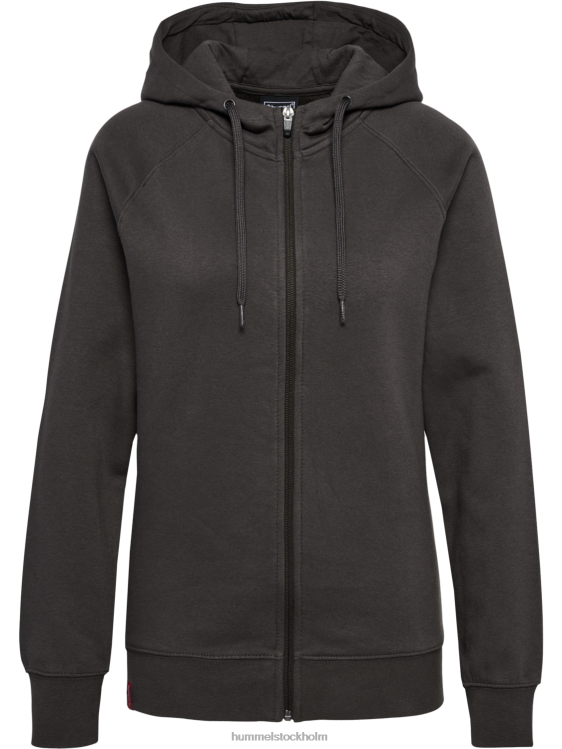 se Hummel kvinnor hmlred klassisk hoodie med dragkedja LL40V2733 \"huvtröja med dragkedja\"