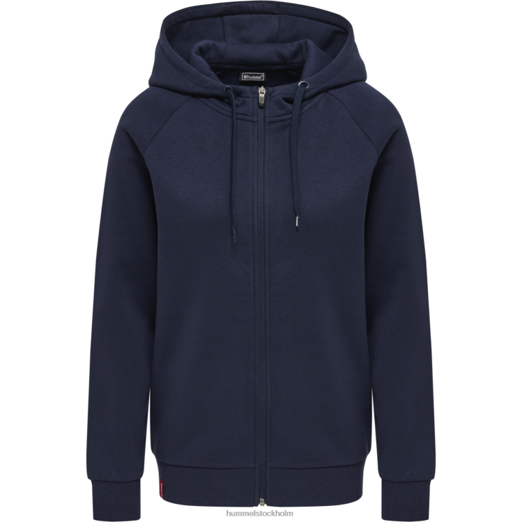 se Hummel kvinnor hmlred klassisk hoodie med dragkedja LL40V2784 \"huvtröja med dragkedja\"