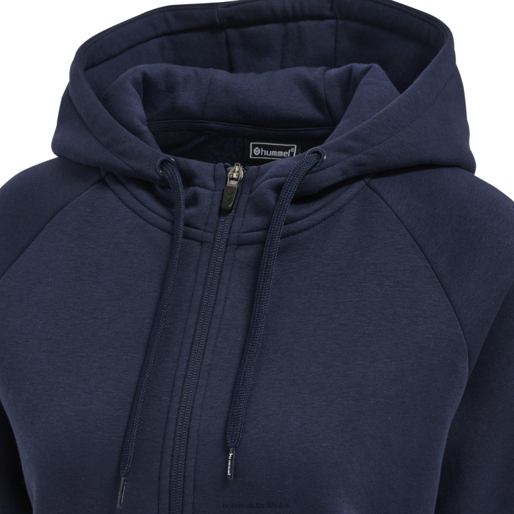 se Hummel kvinnor hmlred klassisk hoodie med dragkedja LL40V2784 \"huvtröja med dragkedja\"