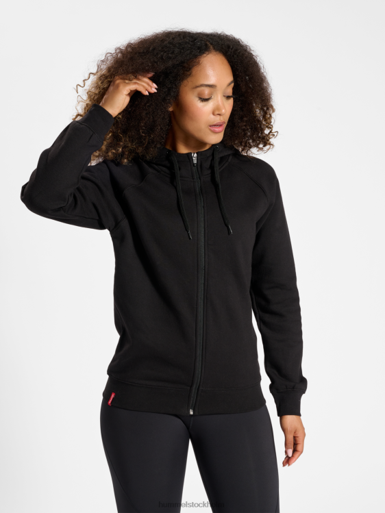 se Hummel kvinnor hmlred klassisk hoodie med dragkedja LL40V2859 "huvtröja med dragkedja"