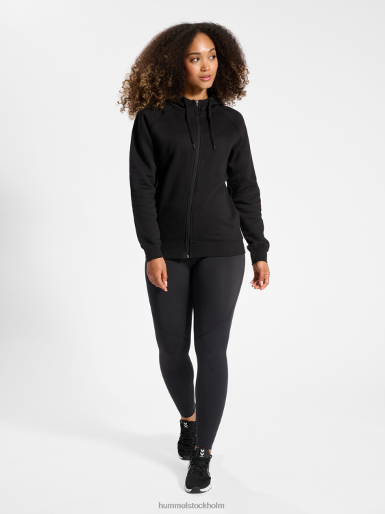 se Hummel kvinnor hmlred klassisk hoodie med dragkedja LL40V2859 \"huvtröja med dragkedja\"