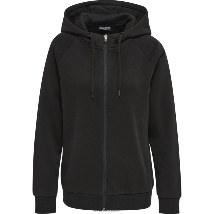 se Hummel kvinnor hmlred klassisk hoodie med dragkedja LL40V2859 \"huvtröja med dragkedja\"