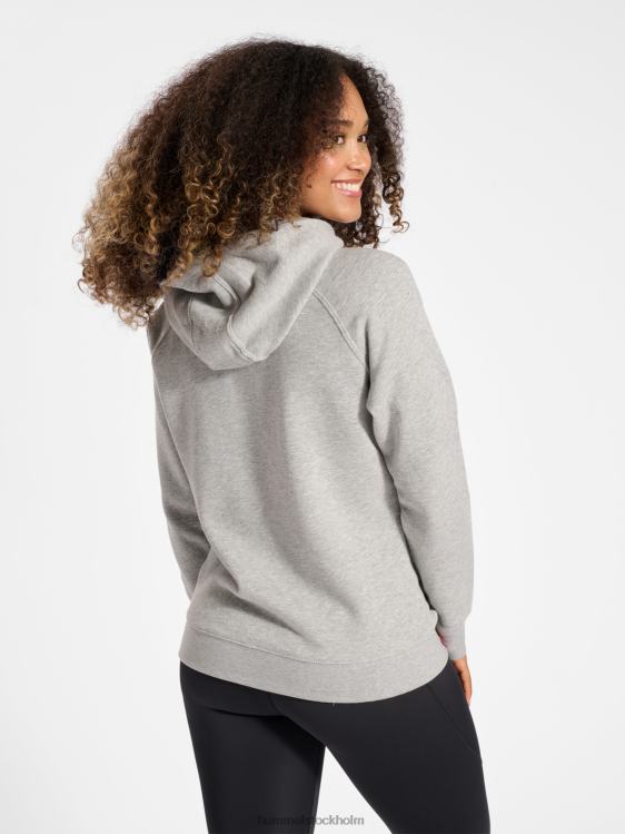 se Hummel kvinnor hmlred klassisk hoodie med dragkedja LL40V2885 \"huvtröja med dragkedja\"