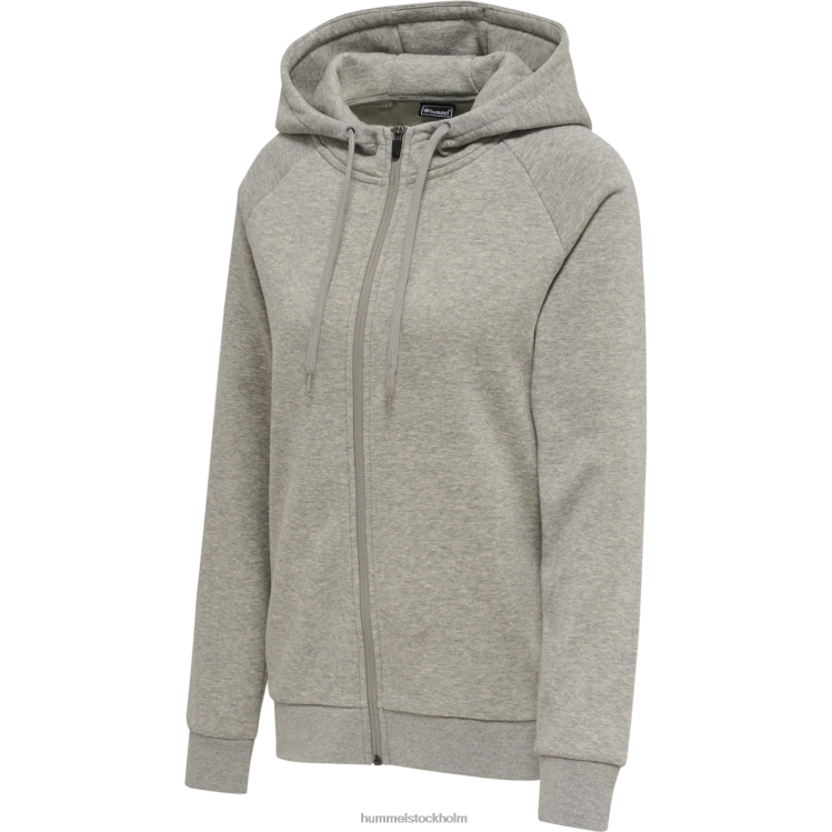 se Hummel kvinnor hmlred klassisk hoodie med dragkedja LL40V2885 \"huvtröja med dragkedja\"
