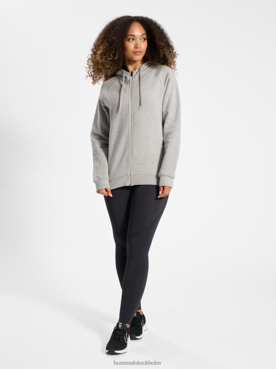 se Hummel kvinnor hmlred tung hoodie med dragkedja LL40V2923 \"huvtröja med dragkedja\"
