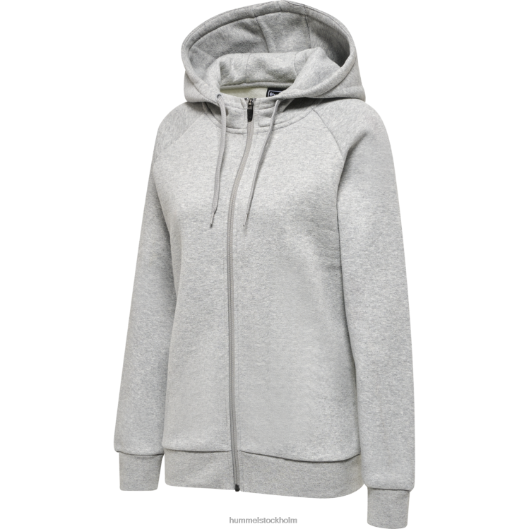 se Hummel kvinnor hmlred tung hoodie med dragkedja LL40V2923 \"huvtröja med dragkedja\"