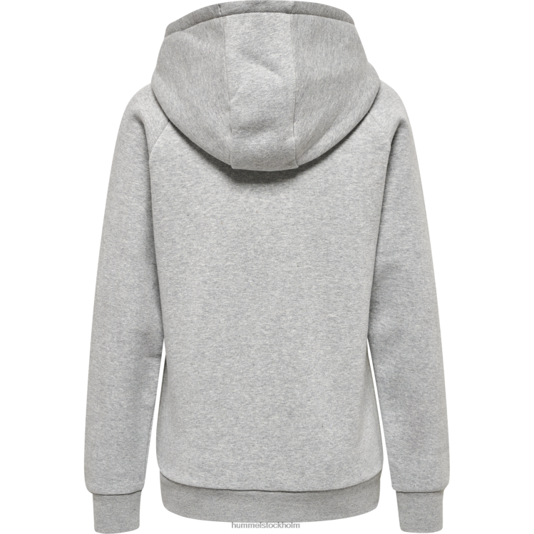 se Hummel kvinnor hmlred tung hoodie med dragkedja LL40V2923 \"huvtröja med dragkedja\"