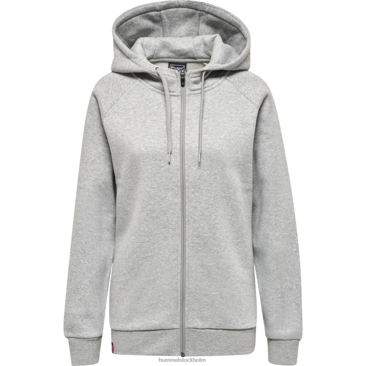 se Hummel kvinnor hmlred tung hoodie med dragkedja LL40V2923 \"huvtröja med dragkedja\"