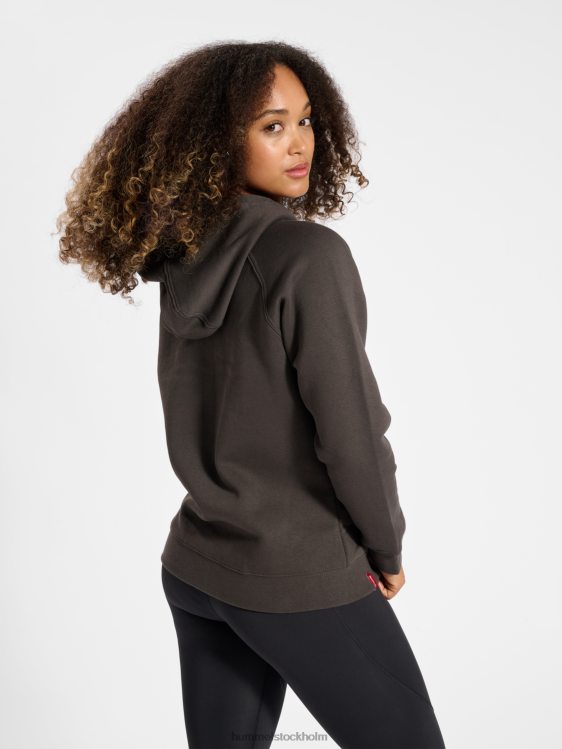 se Hummel kvinnor hmlred tung hoodie med dragkedja LL40V2946 \"huvtröja med dragkedja\"