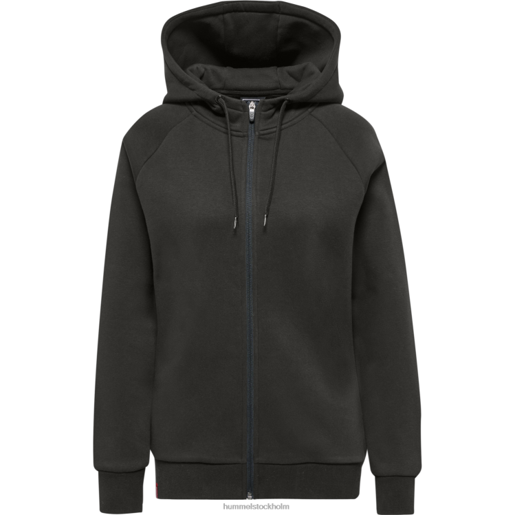 se Hummel kvinnor hmlred tung hoodie med dragkedja LL40V2946 \"huvtröja med dragkedja\"