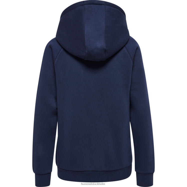 se Hummel kvinnor hmlred tung hoodie med dragkedja LL40V2951 \"huvtröja med dragkedja\"