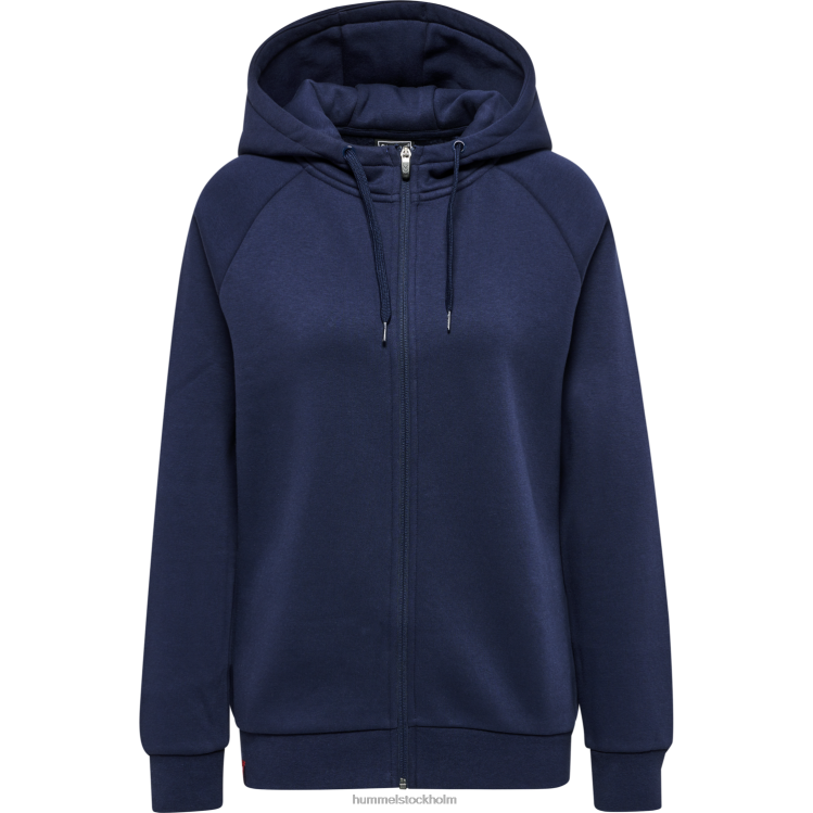 se Hummel kvinnor hmlred tung hoodie med dragkedja LL40V2951 \"huvtröja med dragkedja\"
