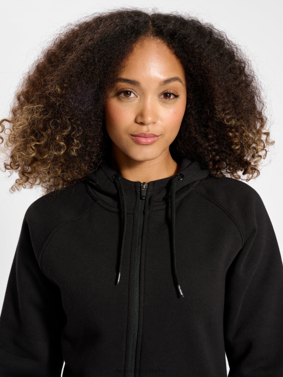 se Hummel kvinnor hmlred tung hoodie med dragkedja LL40V2959 \"huvtröja med dragkedja\"
