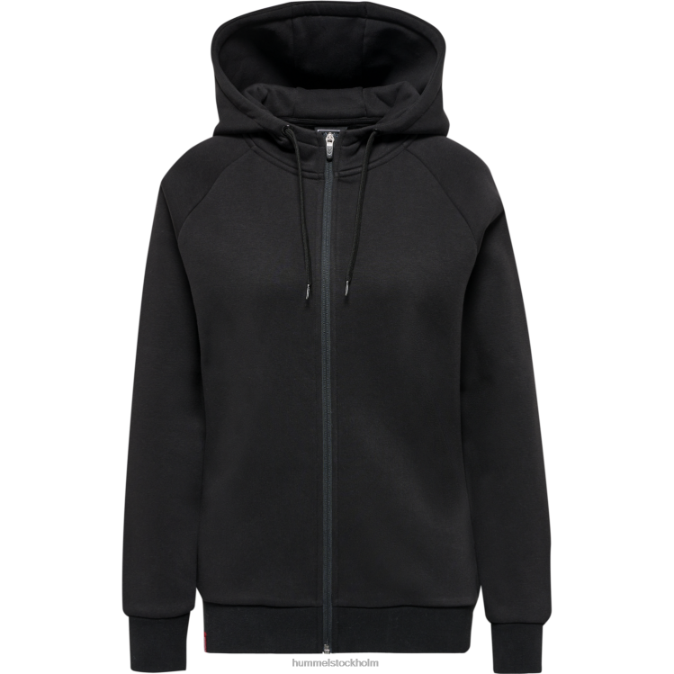 se Hummel kvinnor hmlred tung hoodie med dragkedja LL40V2959 \"huvtröja med dragkedja\"