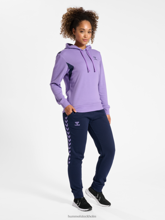 se Hummel kvinnor hmlstaltisk hoodie i bomull LL40V2299 \"sportig hoodie\"