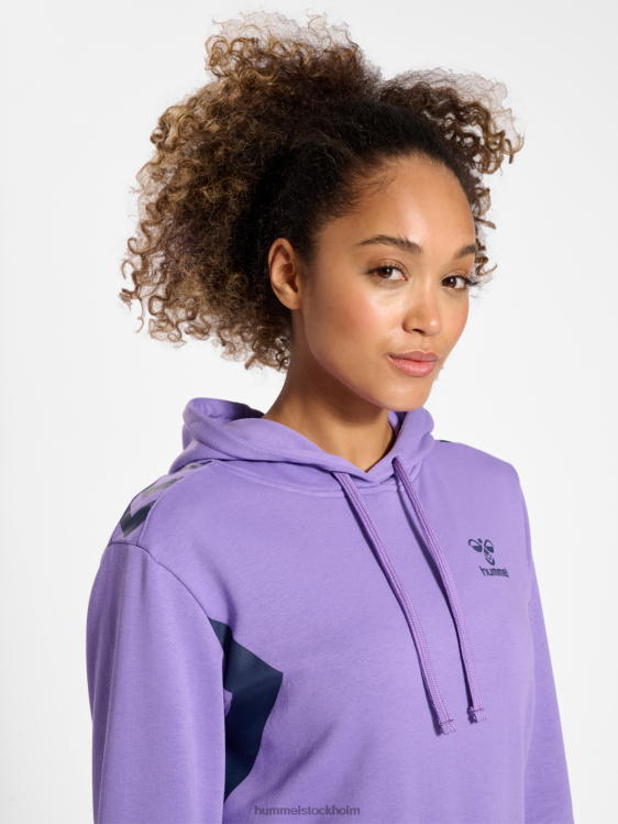 se Hummel kvinnor hmlstaltisk hoodie i bomull LL40V2299 \"sportig hoodie\"