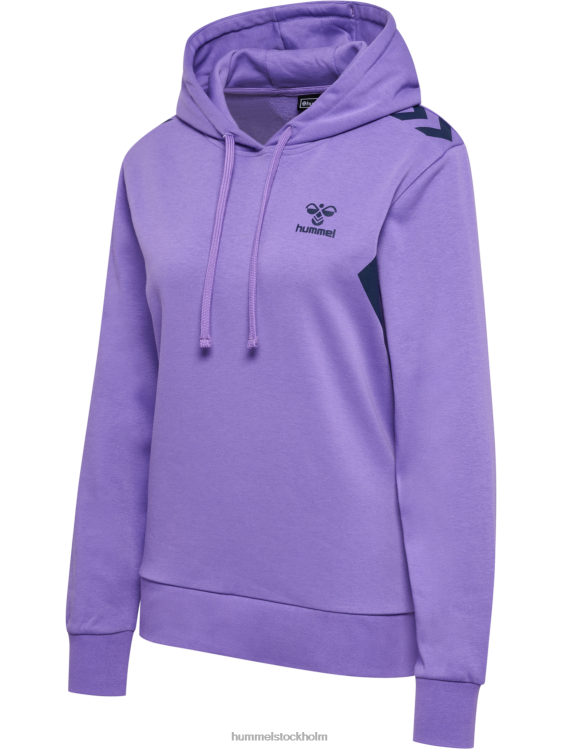 se Hummel kvinnor hmlstaltisk hoodie i bomull LL40V2299 \"sportig hoodie\"