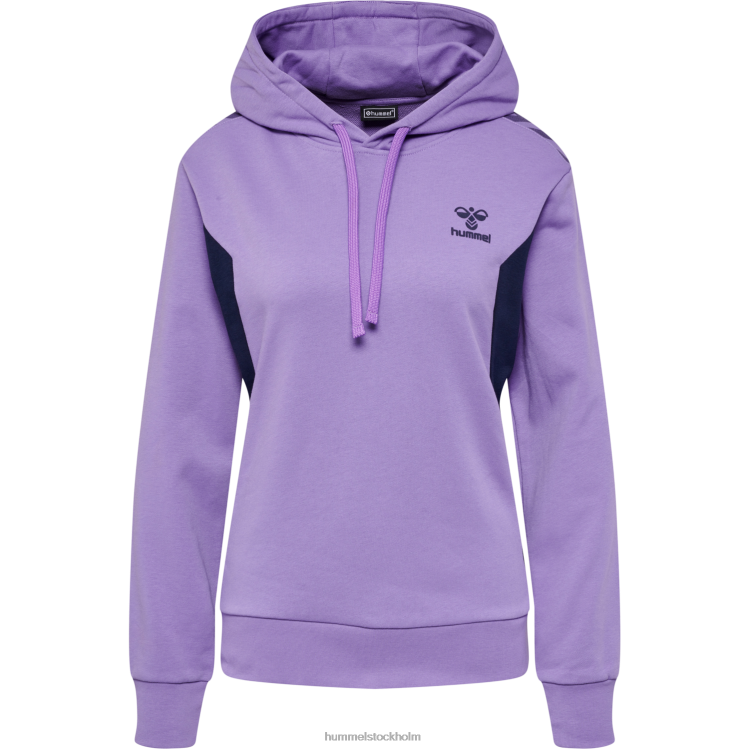 se Hummel kvinnor hmlstaltisk hoodie i bomull LL40V2299 \"sportig hoodie\"
