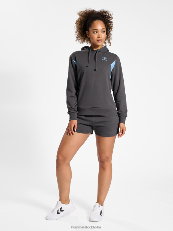 se Hummel kvinnor hmlstaltisk hoodie i bomull LL40V2314 \"sportig hoodie\"