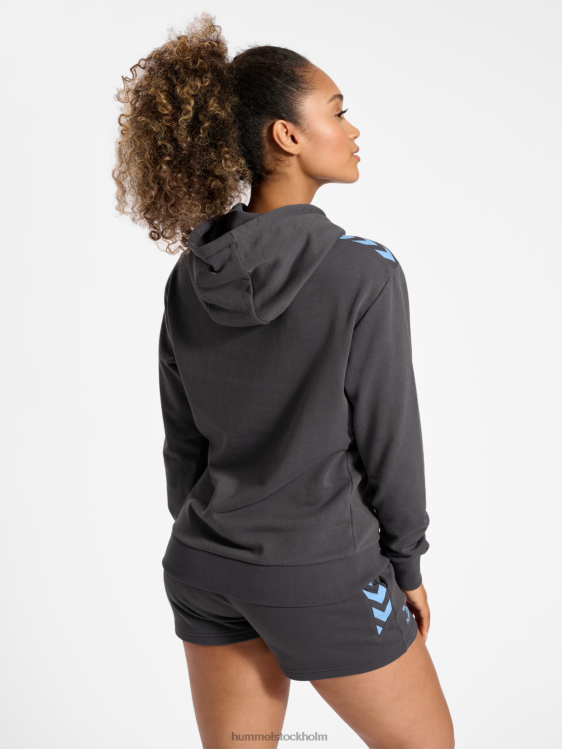 se Hummel kvinnor hmlstaltisk hoodie i bomull LL40V2314 \"sportig hoodie\"