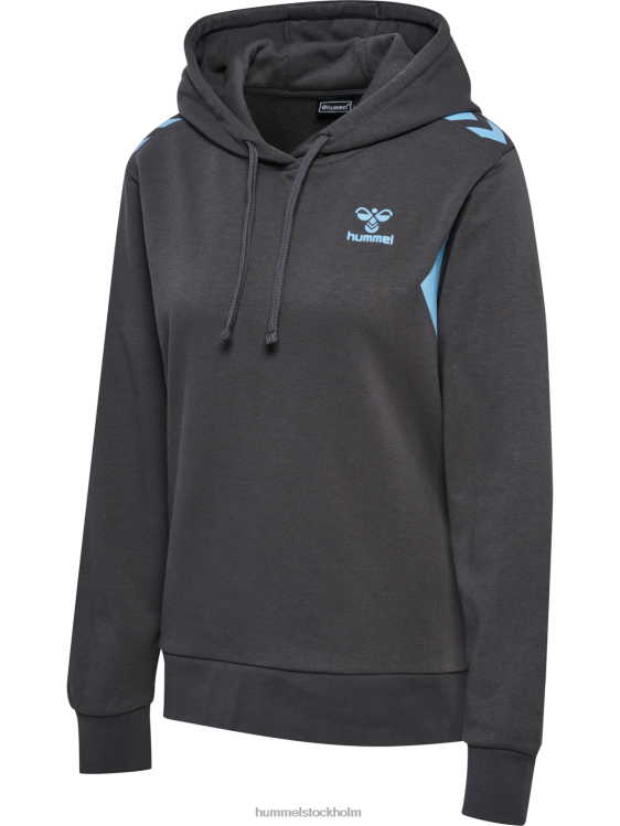 se Hummel kvinnor hmlstaltisk hoodie i bomull LL40V2314 \"sportig hoodie\"