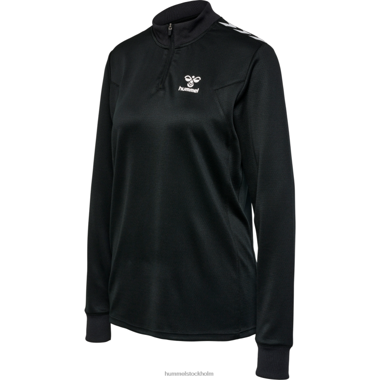 se Hummel kvinnor hmlstaltisk poly halv zip l/s LL40V2555 "halv dragkedja"