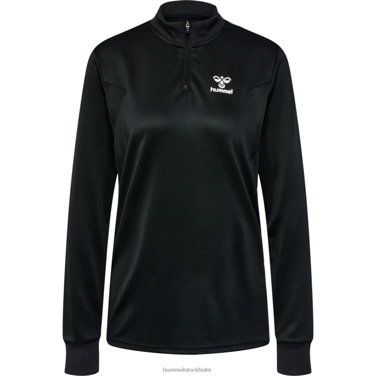 se Hummel kvinnor hmlstaltisk poly halv zip l/s LL40V2555 \"halv dragkedja\"