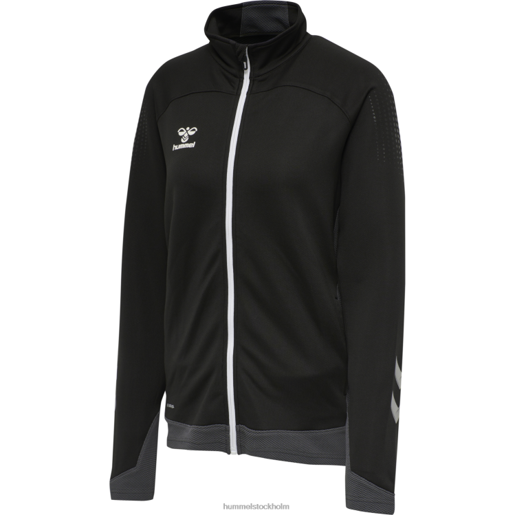 se Hummel kvinnor hml jacka i bly poly zip LL40V3645 \"jacka med dragkedja\"
