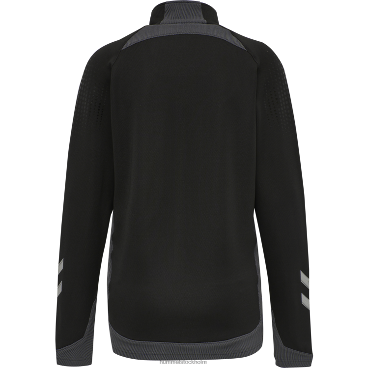 se Hummel kvinnor hml jacka i bly poly zip LL40V3645 \"jacka med dragkedja\"