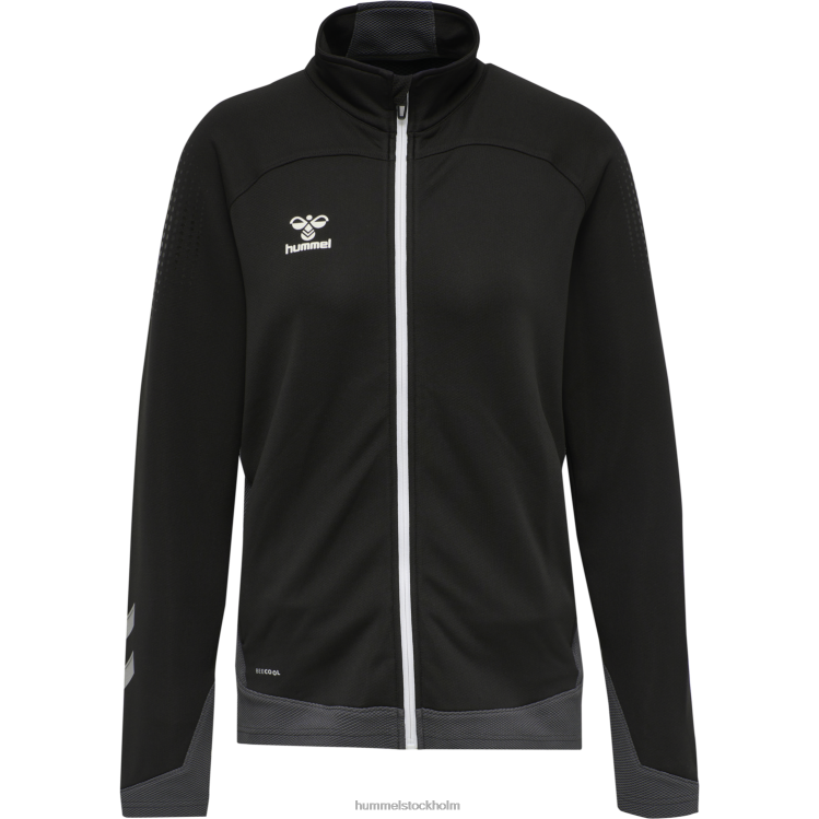 se Hummel kvinnor hml jacka i bly poly zip LL40V3645 \"jacka med dragkedja\"