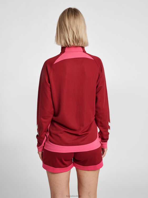 se Hummel kvinnor hml jacka i bly poly zip LL40V3655 \"jacka med dragkedja\"