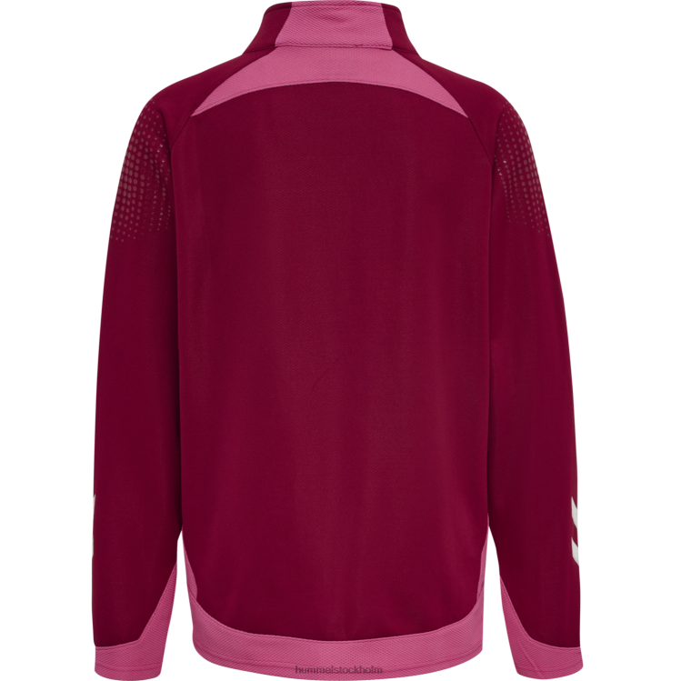se Hummel kvinnor hml jacka i bly poly zip LL40V3655 \"jacka med dragkedja\"