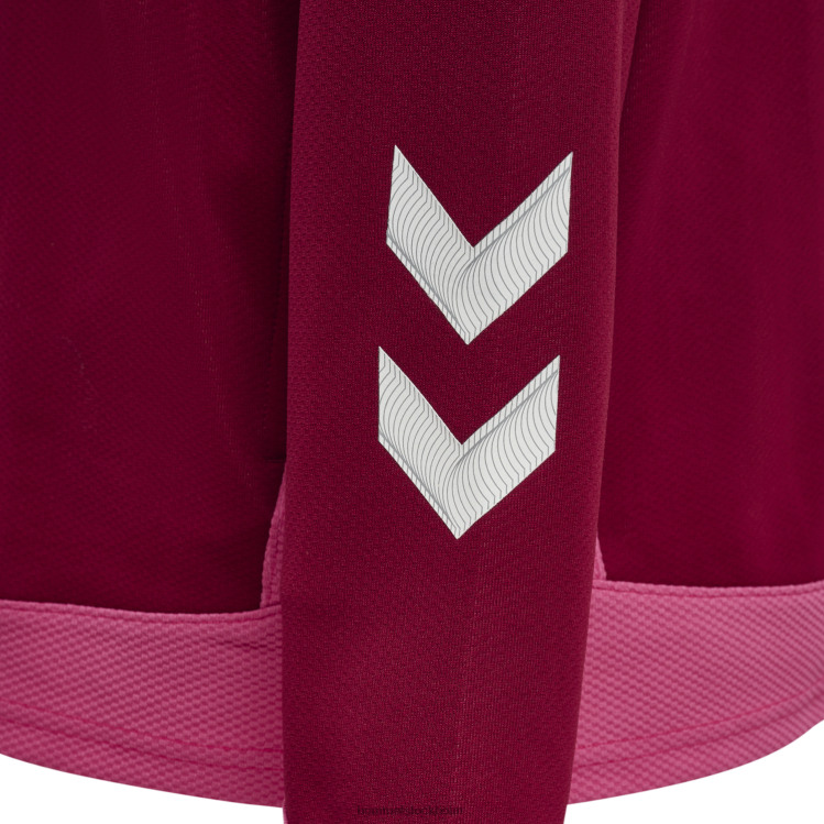 se Hummel kvinnor hml jacka i bly poly zip LL40V3655 \"jacka med dragkedja\"