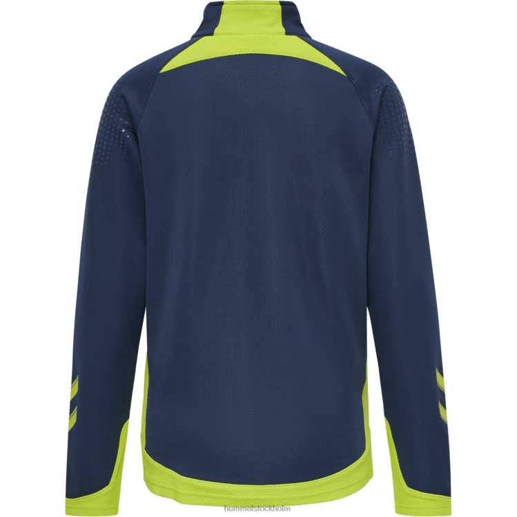 se Hummel kvinnor hml jacka i bly poly zip LL40V3661 \"jacka med dragkedja\"
