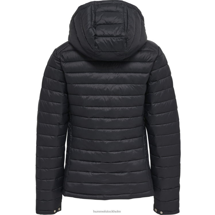 se Hummel kvinnor hmlröd quiltad huvajacka LL40V2867 \"quiltad jacka med huva\"
