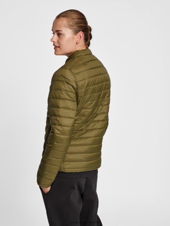 se Hummel kvinnor hmlröd quiltad jacka LL40V3319 \"quiltad jacka\"