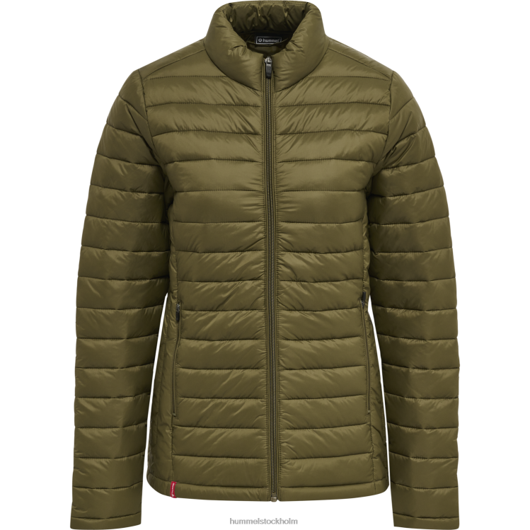 se Hummel kvinnor hmlröd quiltad jacka LL40V3319 \"quiltad jacka\"